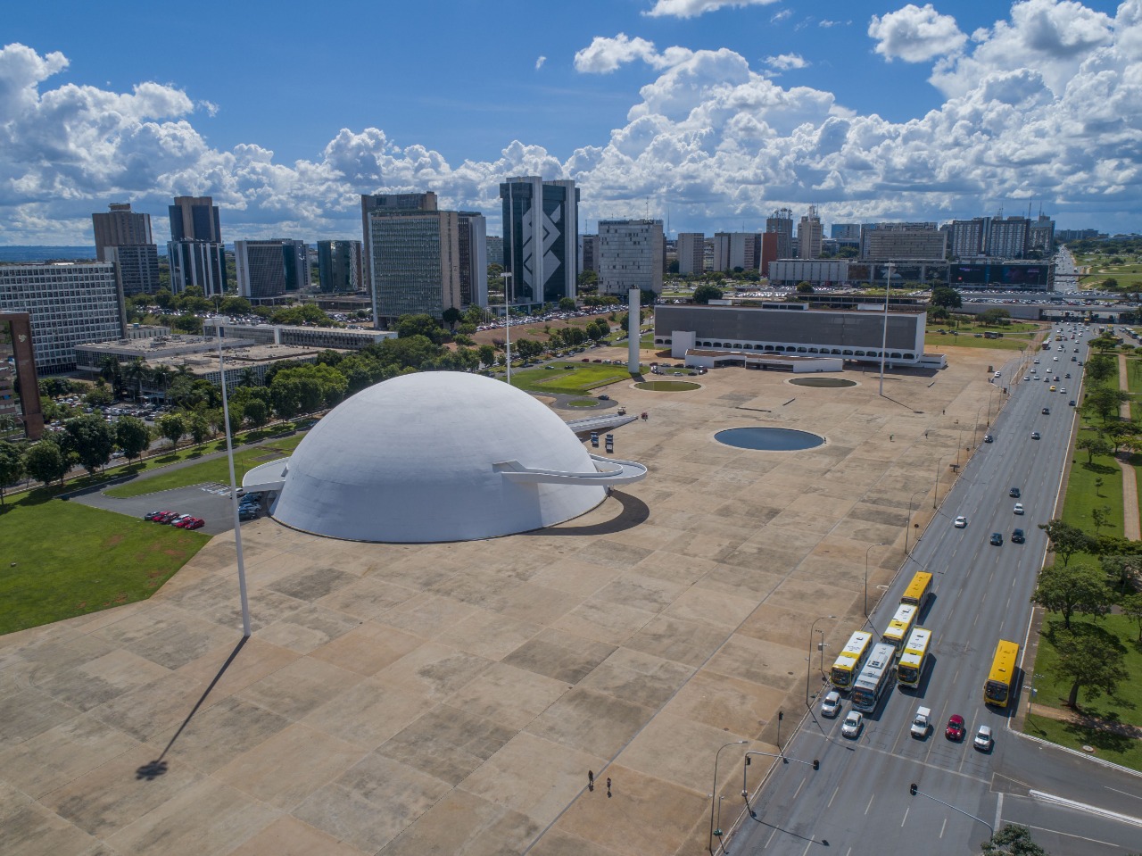 Vista aérea do Complexo Cultura da República