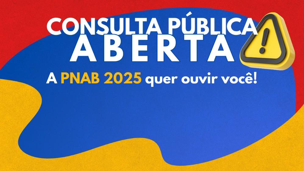 Capa da notícia: Cultura abre consulta pública sobre a PNAB 2025